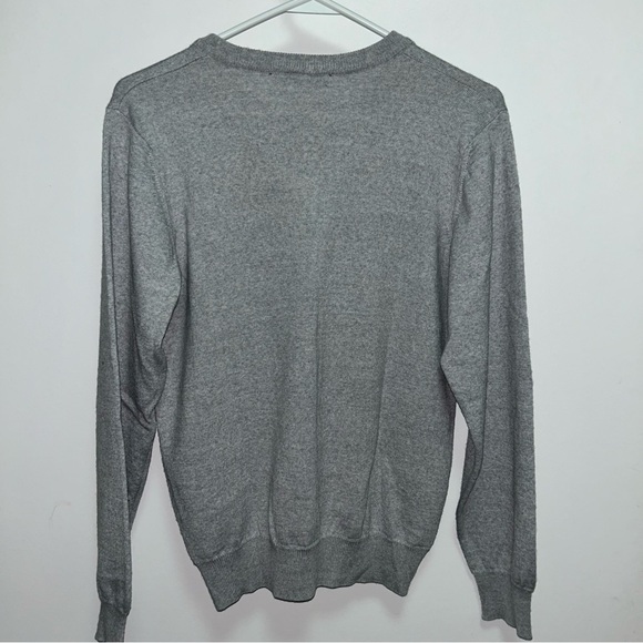 Bluespheres Original Firenze Men's Gray V-Neck Sweater – Size Small. - Picture 7 of 7